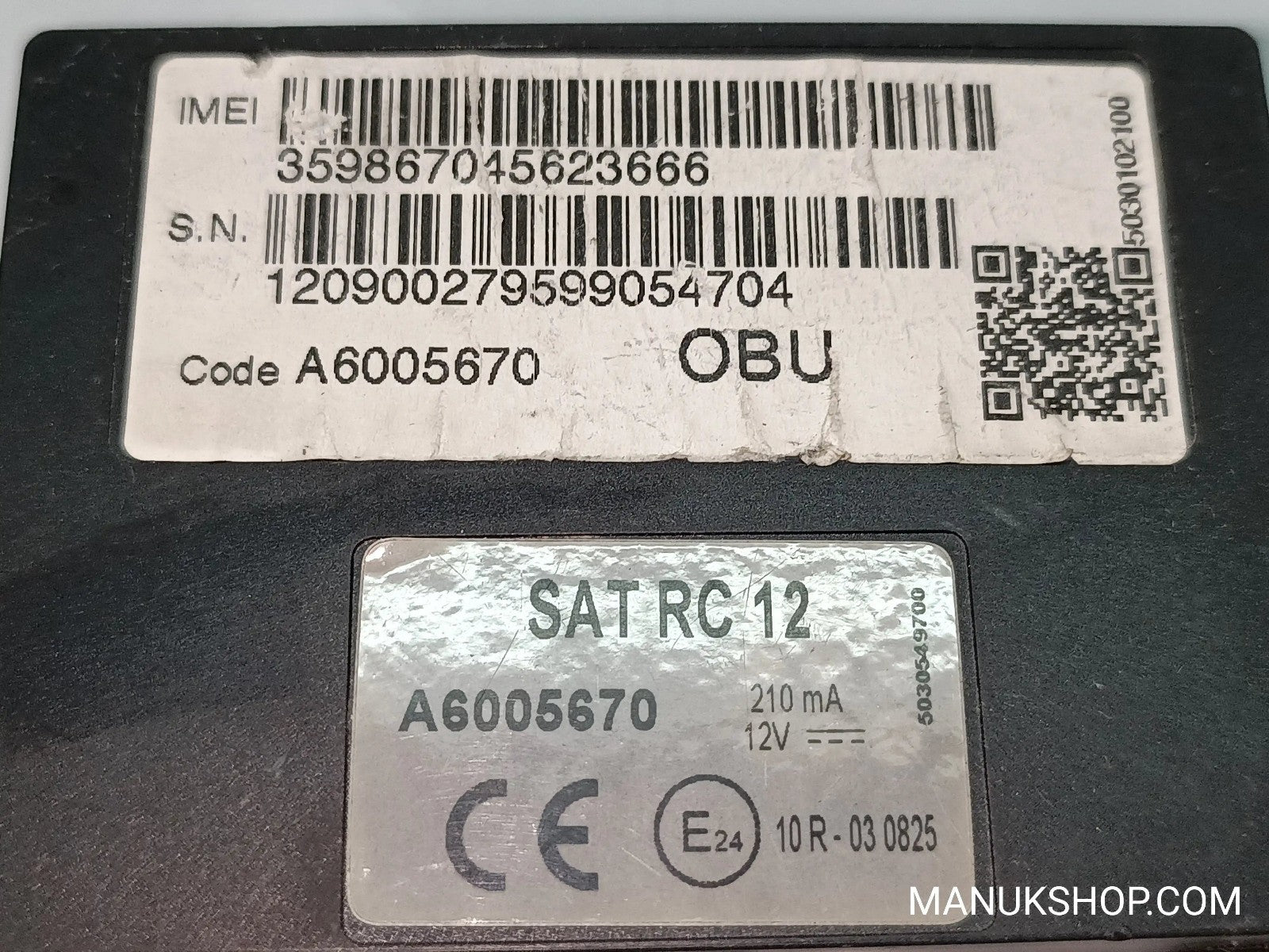 Satelliten TV-Receiver Steuergerät Mercedes-Benz A Klasse  A6005670 SATRC12