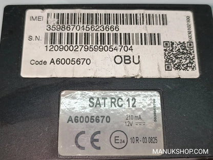 Satelliten TV-Receiver Steuergerät Mercedes-Benz A Klasse  A6005670 SATRC12