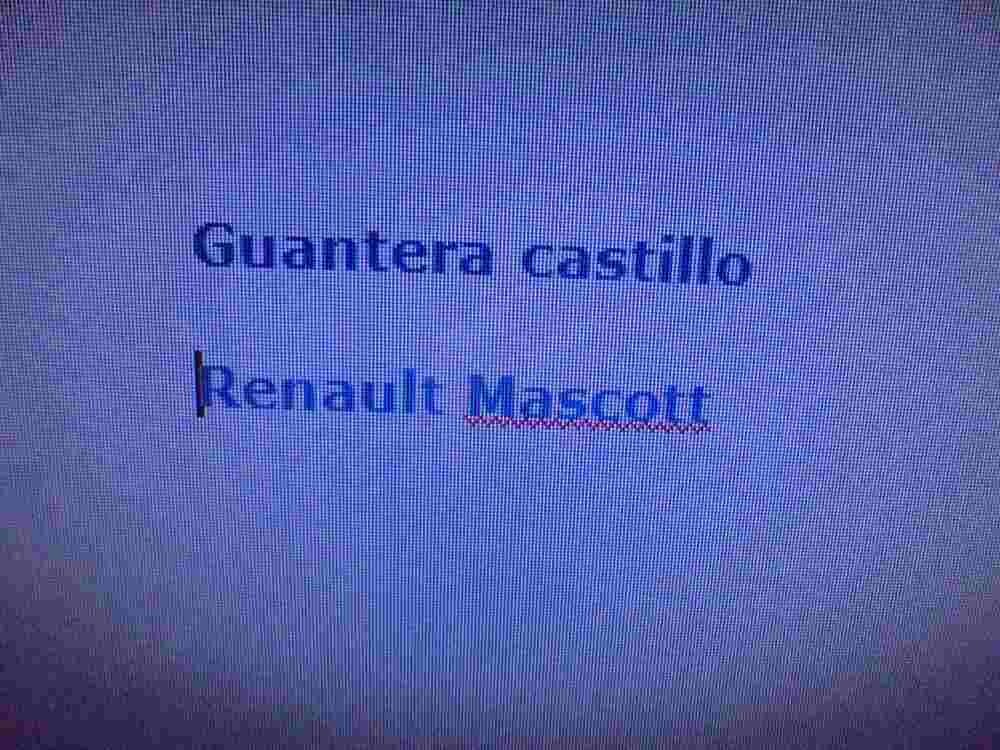 Handschuhfach schloss Renault Mascott