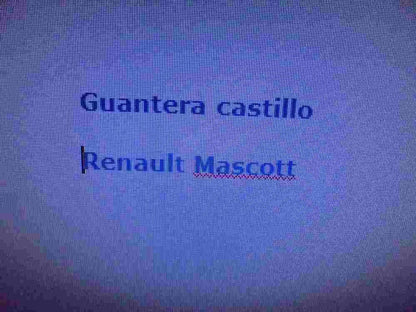 Handschuhfach schloss Renault Mascott