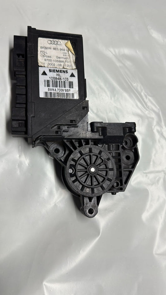 Fensterheber motor hinten Links Audi A4 S4 B6 8E0959801A 5WK47009BBF 105848103