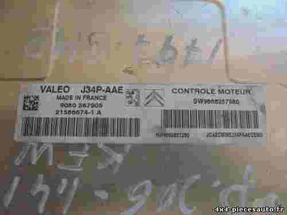 Motorsteuergerät Peugeot SW9666257580 HW9655883280 9666257580 9655883280