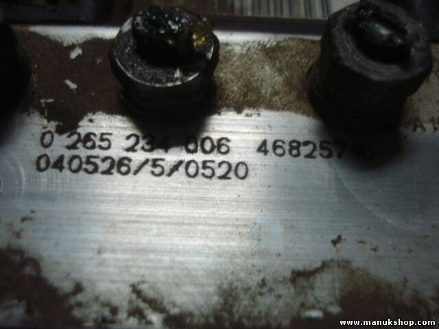 Hydraulikblock Fiat Punto 188 1.9 2003 46825746 46825716 BOSCH 0265234006