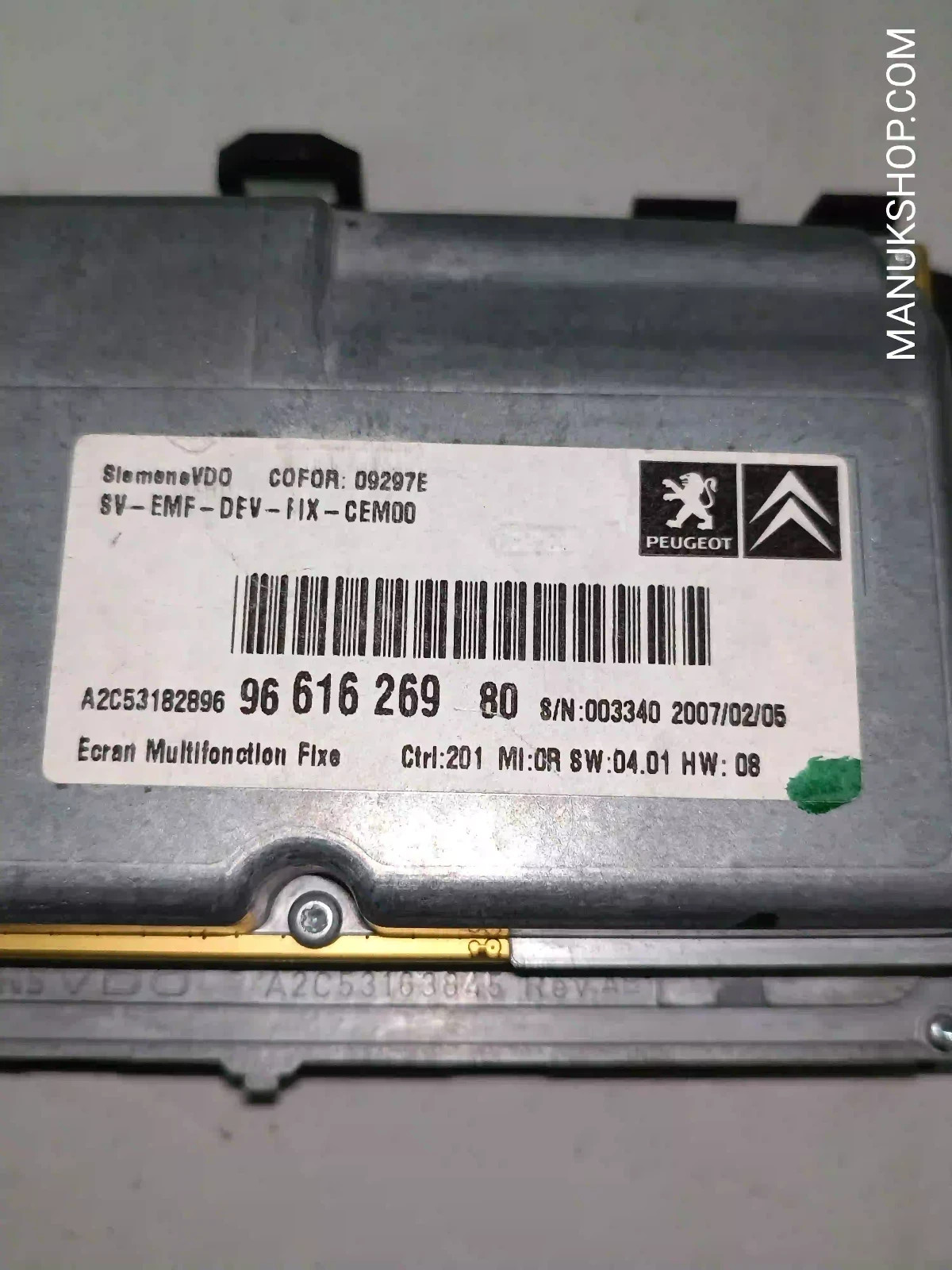 Bordcomputer Peugeot 407 Citroen C5 C6 9661626980 96 616 269 80 A2C53182896
