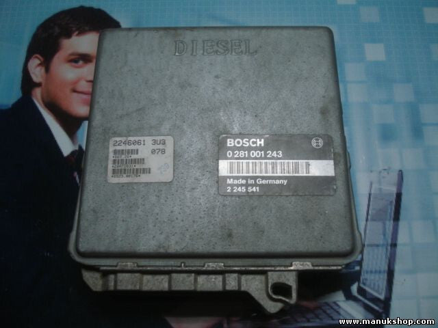 Motorsteuergerät BMW E36 318 TDS 2245541 22460613U3 2246061 3U3 BOSCH 0281001243