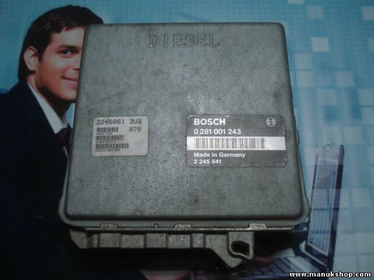 Motorsteuergerät BMW E36 318 TDS 2245541 22460613U3 2246061 3U3 BOSCH 0281001243