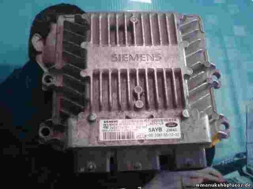 Motorsteuergerät Ford Fiesta  3S6112A650LB SID804 SIEMENS 5WS40140DT 5AYB J38AC