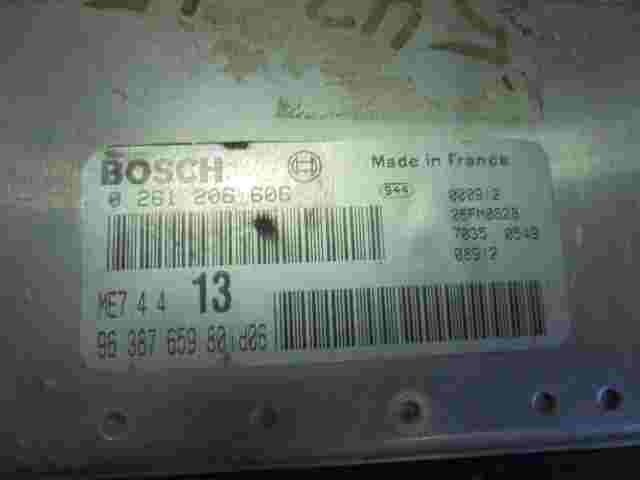 Motorsteuergerät Citroen Xsara I II 1.6 9638765980 id06 BOSCH 0261206606