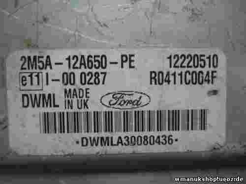 Motorsteuergerät Ford Focus 1.8 2M5A12A650PE  12220510 DELPHI R0411C004F