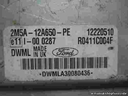 Motorsteuergerät Ford Focus 1.8 2M5A12A650PE  12220510 DELPHI R0411C004F