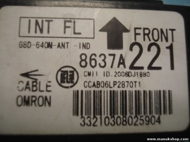 Steuergerät Alarm Outlander G8D-640M-ANT 2006DJ1880 8637A221 CCAB06LP2870T1