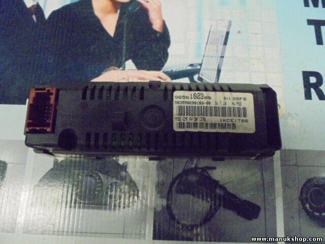 Bordcomputer Peugeot 207 9656102380 50355029010900 503550290109-00 1KCE1T66