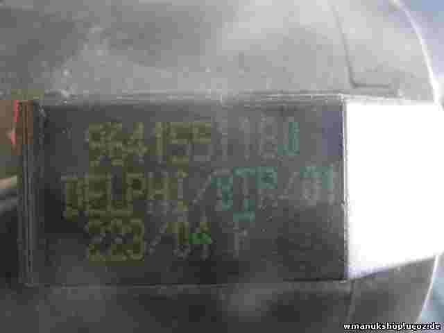 Schlüssel Lesespule  Peugeot 206 9641551180 DELPHI BTR 01