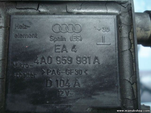 Steuergerät Türschloss Audi A3 A4 4A0959981A 4A0 959 981 A PA6GF30 D104A 12V
