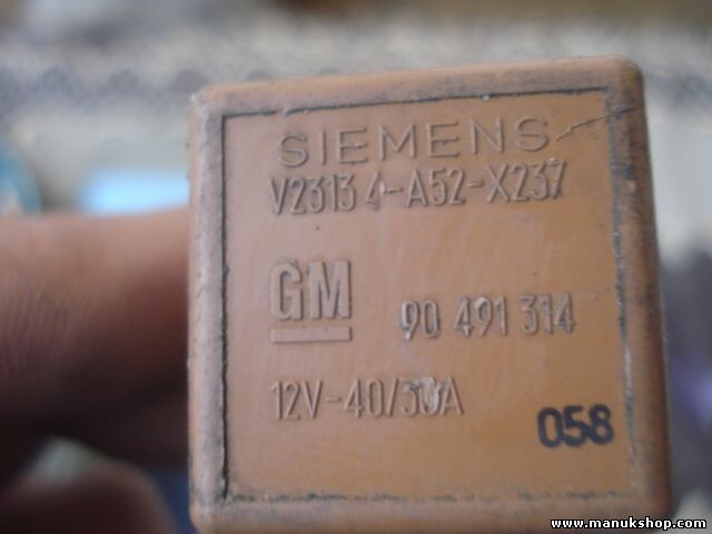 Relais Opel Omega B Astra Vectra A B Corsa 90491314 90 491 314 V23134-A52-X237