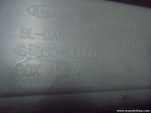 Handschuhfach schloss KIA Sorento I JC 2.5 CRDi 2497 ccm, 103 KW 848303E000