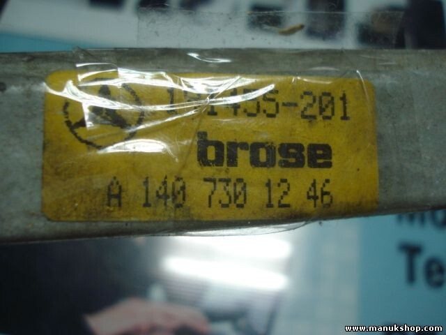 Fensterheber elektrisch  hinten rechts Mercedes W140 A1407301246 BROSE 191455201
