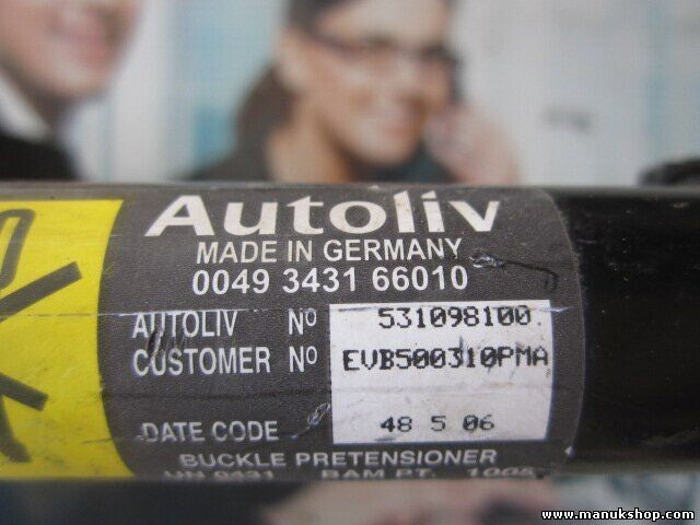 Gurtschloss Gurtschnapper vorne links Land  Rover 0049343166010 531098100