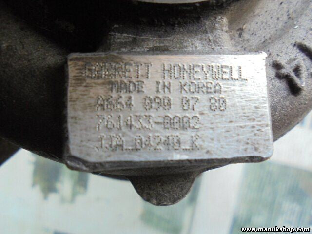 Turbolader Ssangyong Actyon Kyron 2,0 D Xdi D20DT A6640900780 7614330002