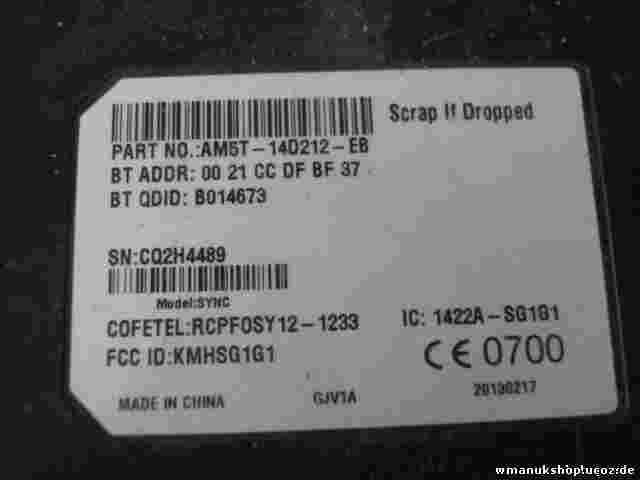 Steuergerät Zentralelektrik Ford Focus III 1.6 AM5T14D212EB 0021CCDFBF37