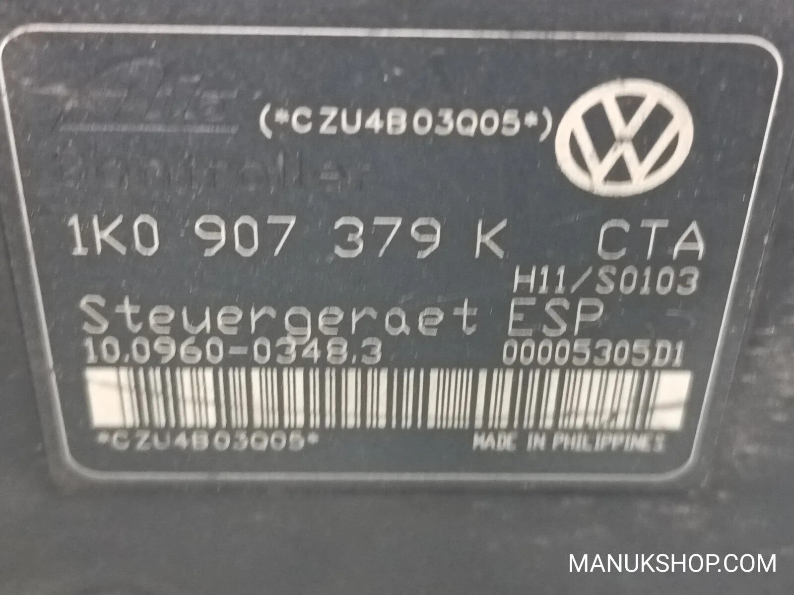 ABS Hydraulikblock VW 1K0614517H 10020601064 1K0907379K 10096003483 000055305D1