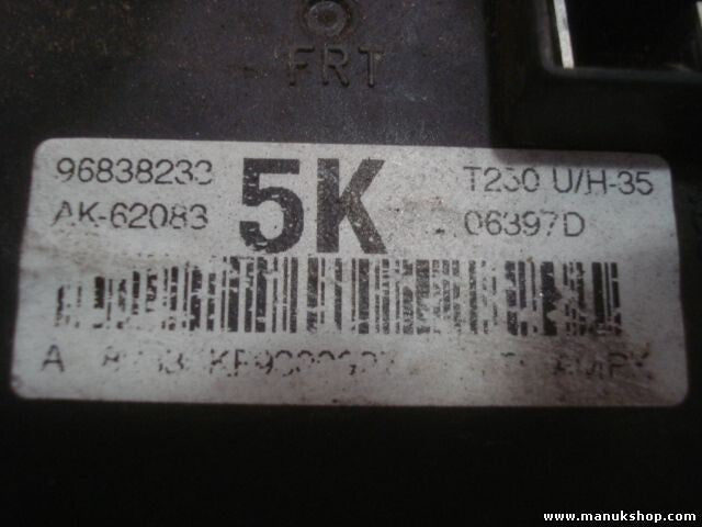 Sicherungskasten Chevrolet Aveo 96838233 AK-62083 T250 U/H -35