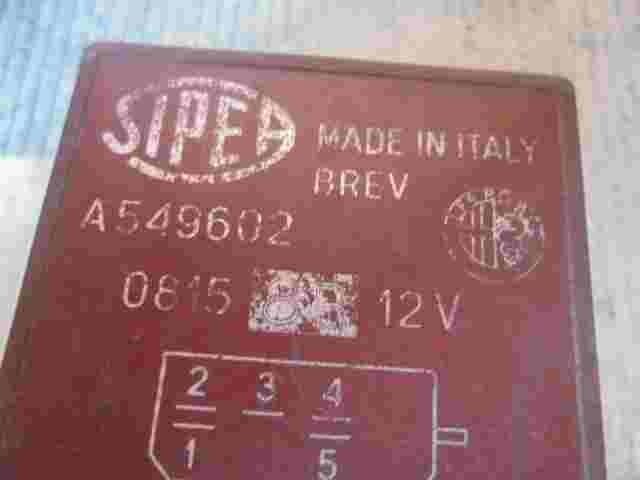 Relais Alfa Romeo SIPEA A549602