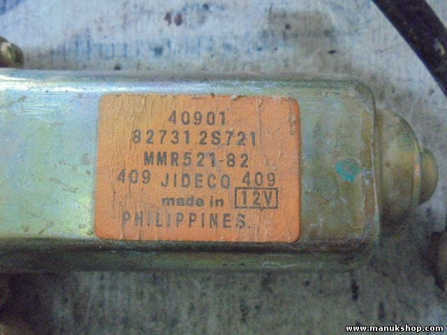 Fensterheber motor hinten Links Nissan Pick-up Navara D22 MMR52182 827312S721