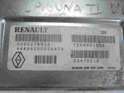 Getriebesteuergerät Renault Laguna II 8200274910 8200256858 HARD8200256858