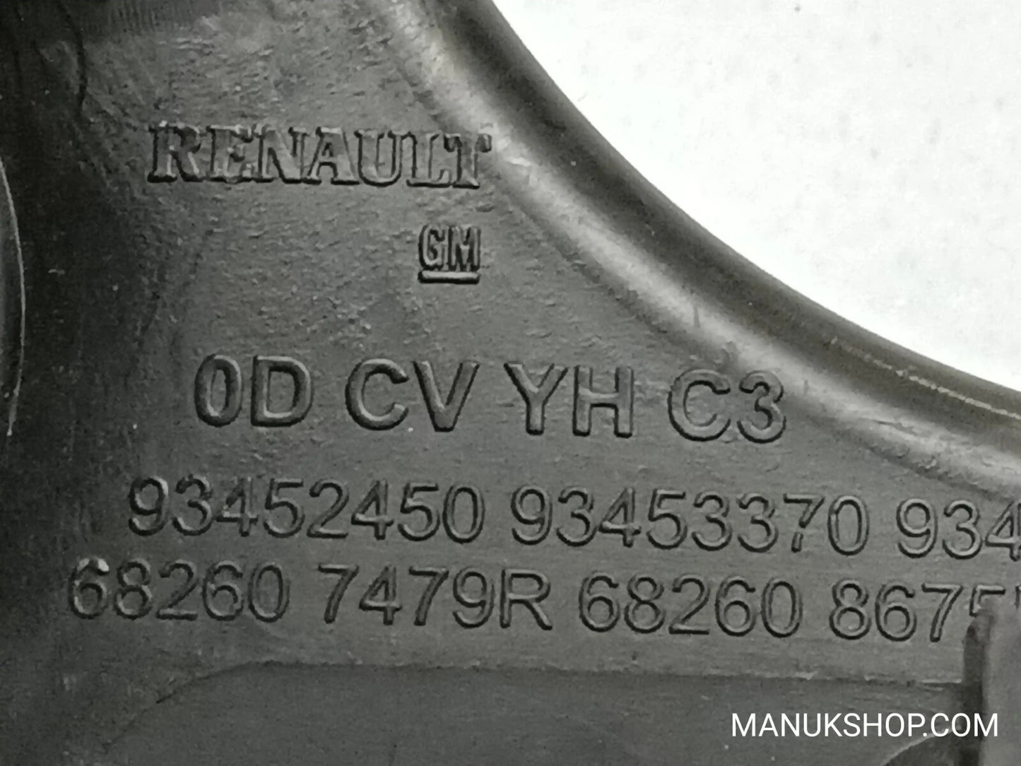 Mittelkonsole Abdeckung Verkleidung Blende Rahmen Renault 93452450 93453370 934