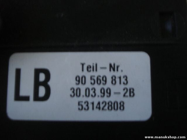 Lichtschalter Opel 90569813 90569813LB 90 569 813 LB 23.03.98-2A 2303982A