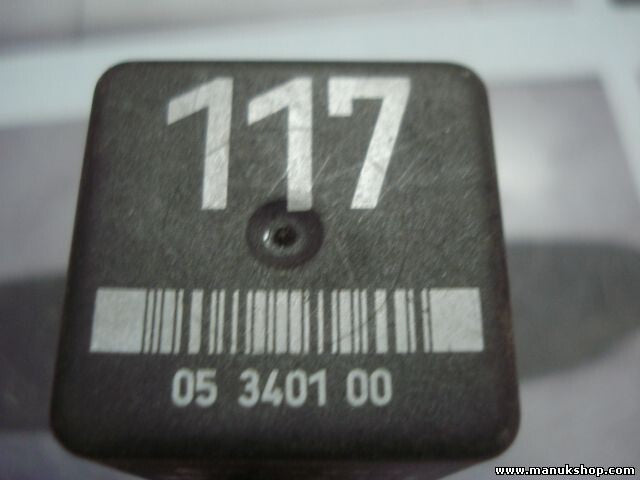 Umluft Relais VW Audi Seat No. 117 12V 357906121 357 906 121 05340100 05 3401 00