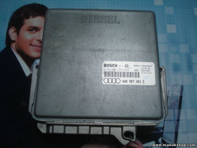 Motorsteuergerät Audi 4A0907401E 4A0 907 401 E 4AO907401E BOSCH 0281001254