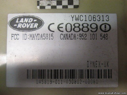 Karosseriesteuergerät Land Rover Freelander LN YWC106313 YWC 106313