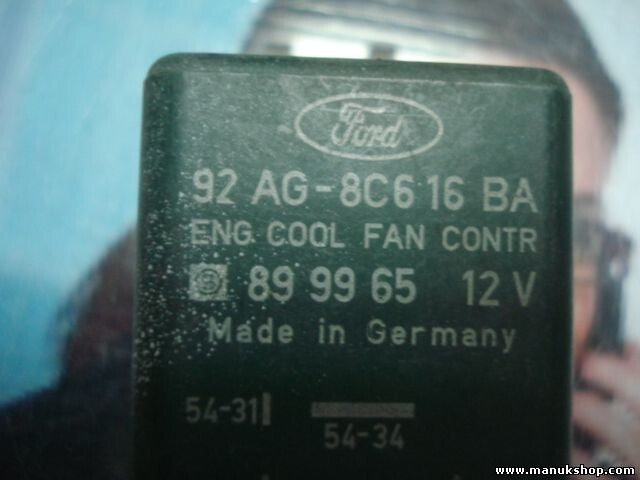 Kühlerlüfter Relais Ford Escord 12V 92AG8C616BA 92 AG 8C6 16 BA 899965 89 99 65