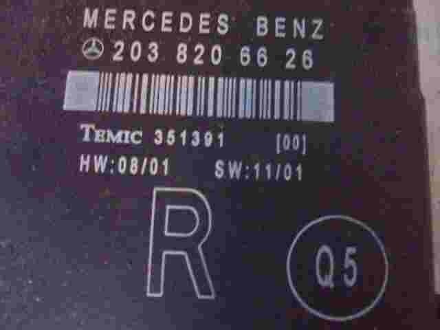 Türsteuergerät Mercedes-Benz W210 E-Klasse W208 2038206626 Q5 TEMIC 351391  R