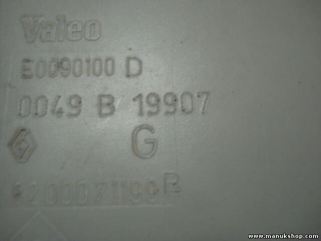 Lenkradschloss Renault Laguna VALEO 8200071199B 19907 0049B19907 E0090100D