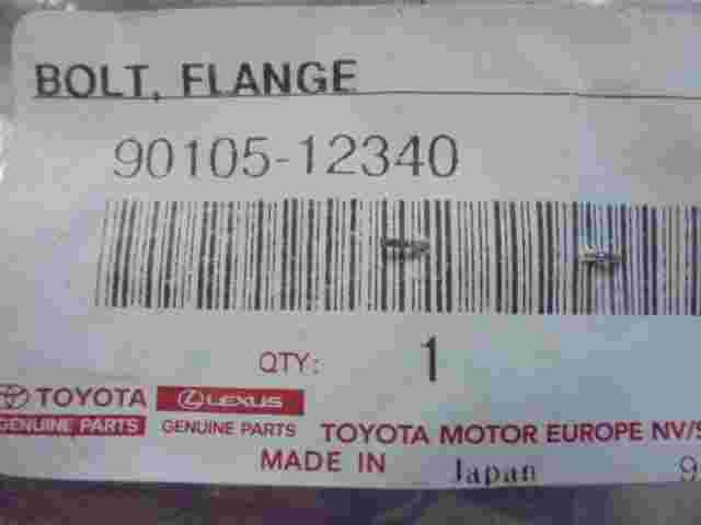 Bolt Flange  Lexus Toyota 4Runner Corolla Avensis Celica Prius 9010512340 90105