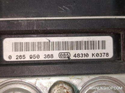 ABS Hydraulikblock Peugeot 307  0265950368 0 265 950 368 48310 K0378 9649458080