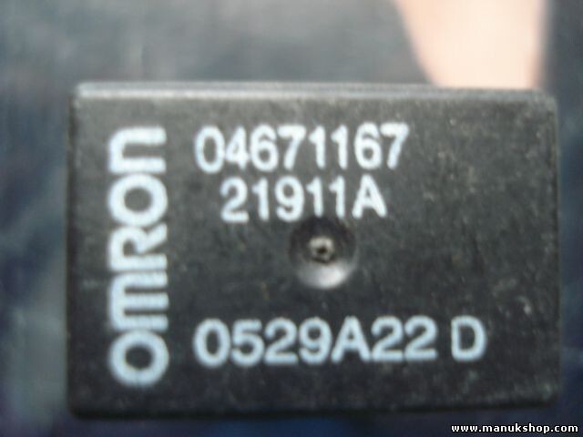 Relais Chrysler Jeep OMRON 04671167 21911A G8HUA007001 G8H-UA-007001