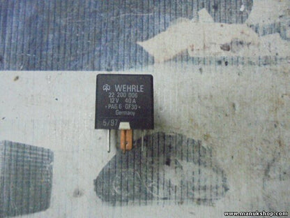 Relais Iveco Daily WEHRLE 22200006 22 200 006 12V 40A PA66GF30 PA6 6 GF30