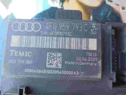 Türsteuergerät Audi A6 C6 4F 4F0959793C 4FO959793C 4F0910793C EMIC 0033 TFK 0001