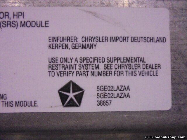 Beifahrer Jeep Cherokee 97- XJ P5GE02LAZAA 5GE02LAZAA 38657 CCE J5G 4T AYD