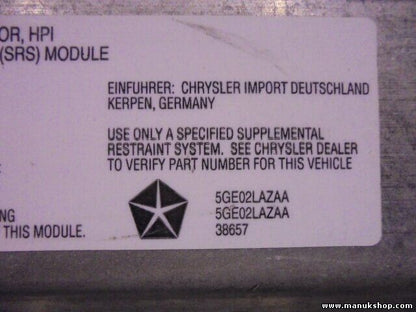 Beifahrer Jeep Cherokee 97- XJ P5GE02LAZAA 5GE02LAZAA 38657 CCE J5G 4T AYD