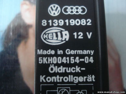 Öl druck kontrollgerät Relais Audi 80 813919082 HELLA 5KH004154-04