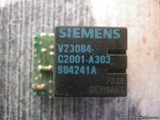 Relais BMW E46 SIEMENS V23084C2001A303 V23084-C2001-A303 V23084 C2001 A303