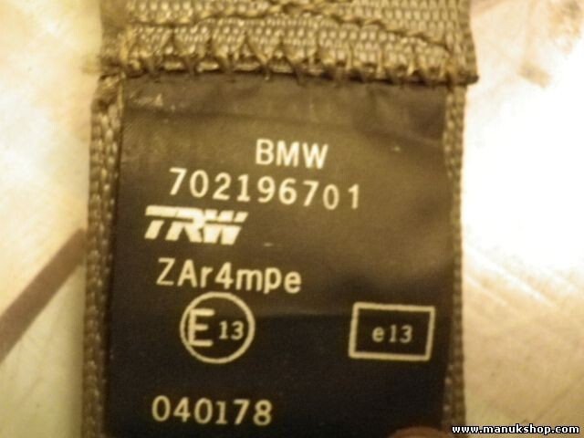 Sicherheitsgurt Gurt BMW E53 X5 702196701 5343594 53 43594 TRW ZAr4mpe 040178