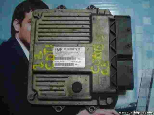 Motorsteuergerät Opel 7160006204 55194018 YU 55194018YU MJD6JOC6/HW01 D1413-C185
