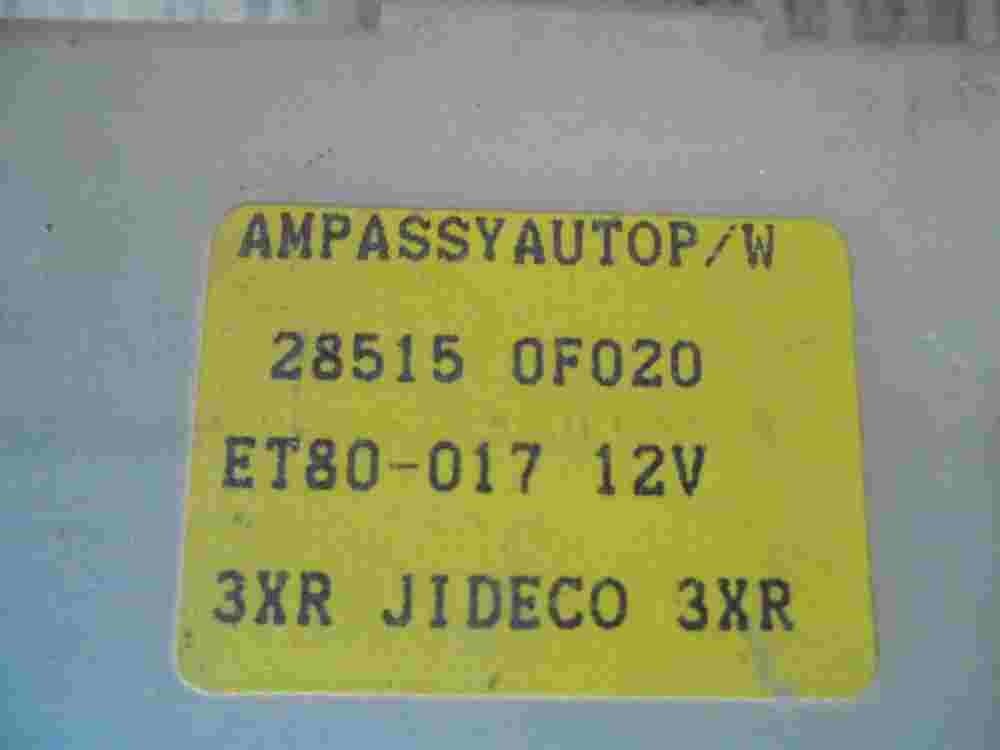 Fensterheber steuergerät Nissan Terrano Maverick 285150F020 JIDECO ET80-017