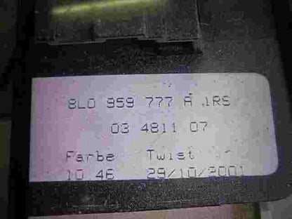 Sitzverstellung  Audi A6 4B 8L0959777A 8L0959777A1RS 8LO959777A 03481107